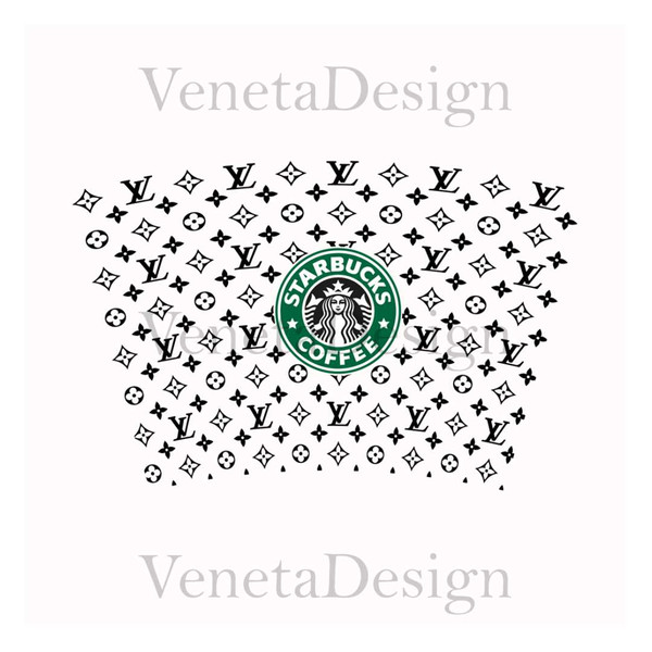 Louis Vuitton Full Wrap For Starbucks Cup Svg, Trending Svg, LV Starbucks  Cup, LV Starbucks Svg, Starbucks Wrap Svg