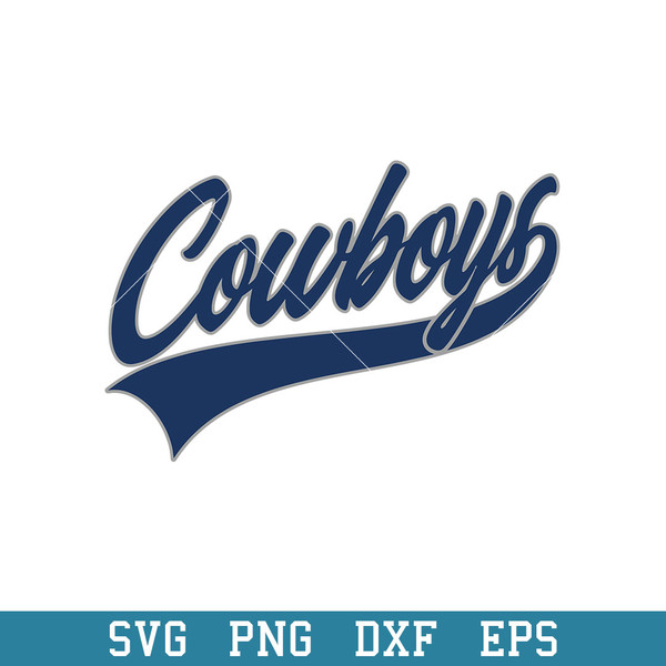 Dallas Cowboys Logo Text Svg, Dallas Cowboys Svg, NFL Svg, Png Dxf Eps Digital File.jpeg