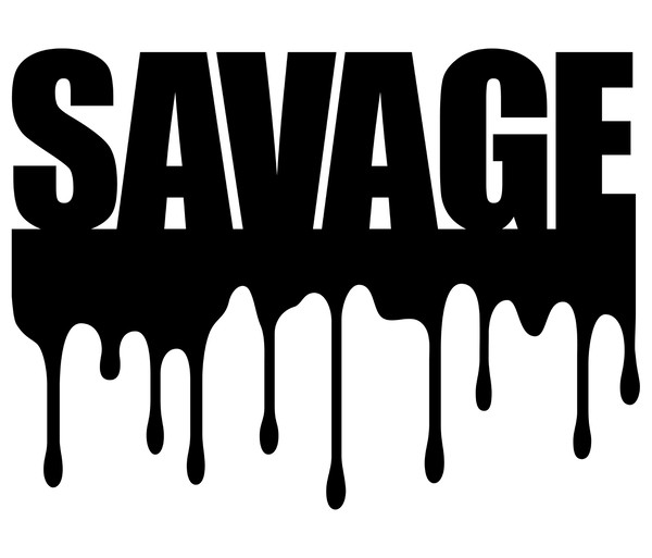 Savage Drip SVG, Silhouette Cut File, Cut file SVG, PNG, EPS - Inspire ...