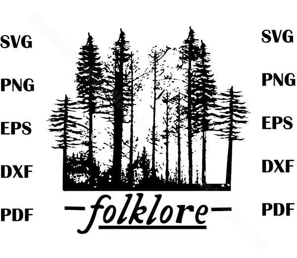 Folklore Taylor Swift Album SVG Best Graphic Designs Cutting Files, folklore svg, Music Lovers Svg - 1.jpg