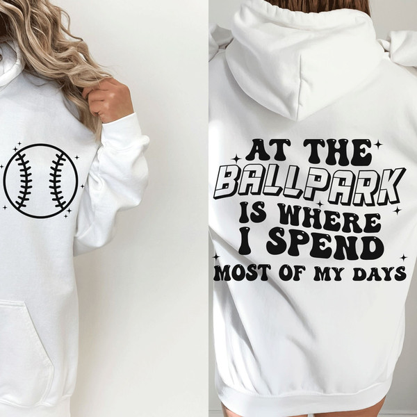 At the ballpark is where I spend most of my days svg, baseball mom svg, boys baseball svg, trendy baseball svg, trendy baseball mom svg png - 5.jpg