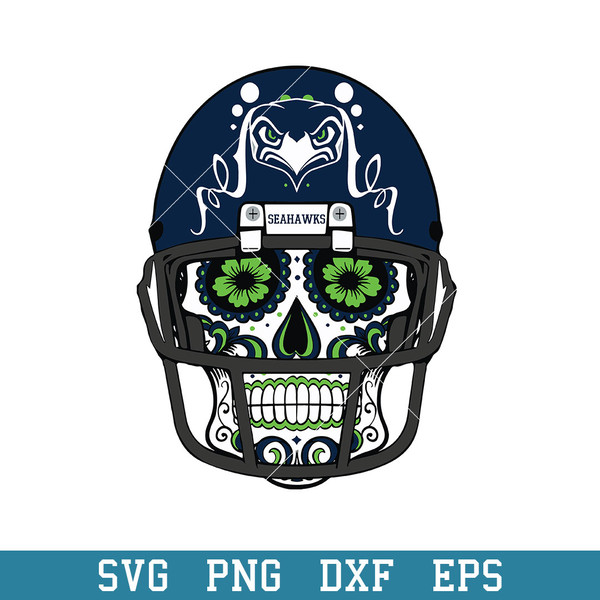 Skull Helmet Seattle Seahawks Svg, Seattle Seahawks Svg, NFL Svg, Png Dxf Eps Digital File (2).jpeg
