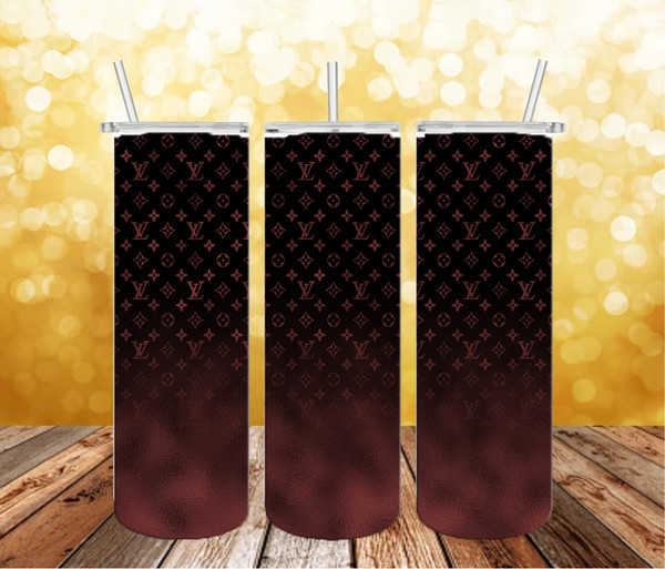 Other, Black Vuitton Tumbler