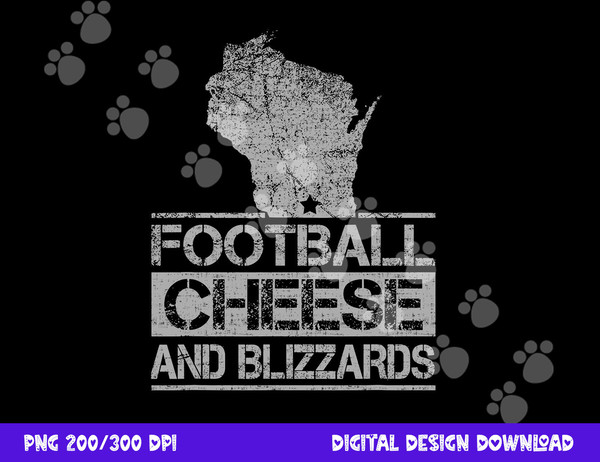 Football Cheese & Blizzards Funny WI State Cheese Head png, sublimation copy.jpg