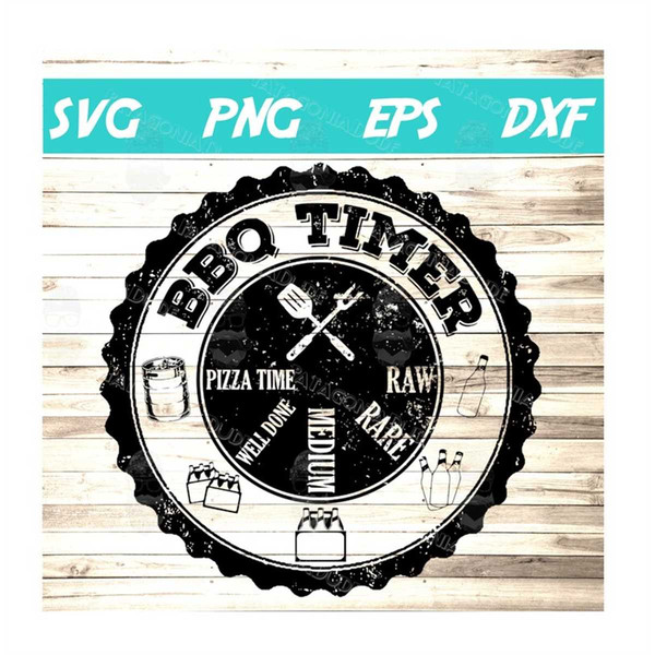 BBQ Timer SVG - Inspire Uplift