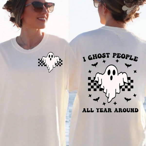 Ghost People Year Round Svg, Cool Ghost Halloween, Retro Svg, Retro Svg,Halloween Svg, Designs Downloads, Shirt Design, Sublimation Download - 2.jpg