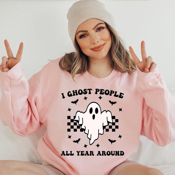 Ghost People Year Round Svg, Cool Ghost Halloween, Retro Svg, Retro Svg,Halloween Svg, Designs Downloads, Shirt Design, Sublimation Download - 7.jpg
