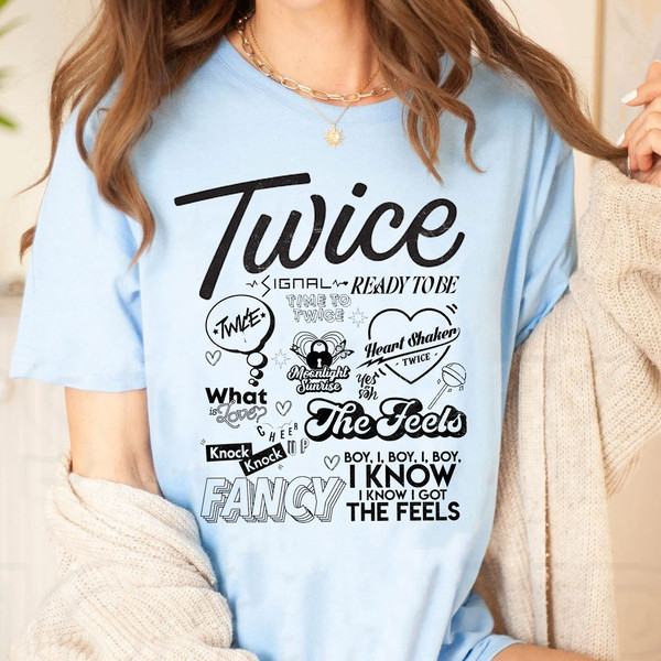 Twice Shirt, Twice Kpop Shirt, TWICE Ready to Be World Tour Concert Shirt -  Trendingnowe