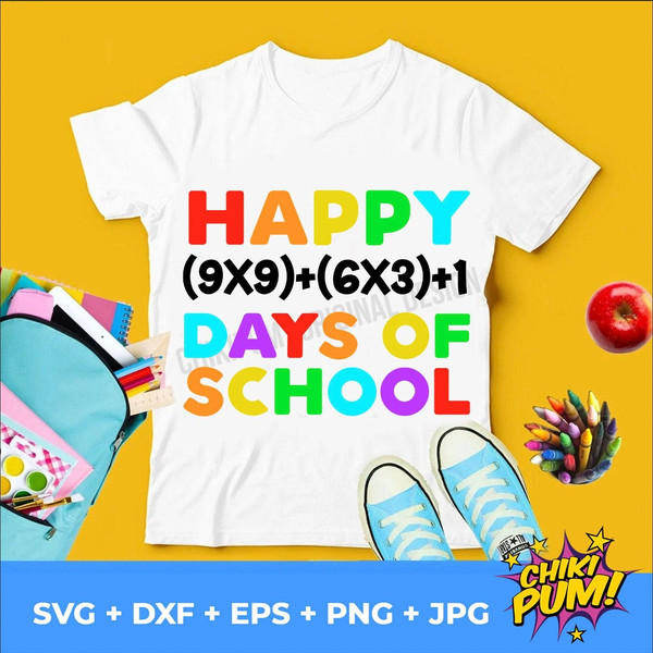 Math formula 100 days of school SVG, 100 days of school math SVG, Teacher 100 days shirt, School math 100 days - 1.jpg