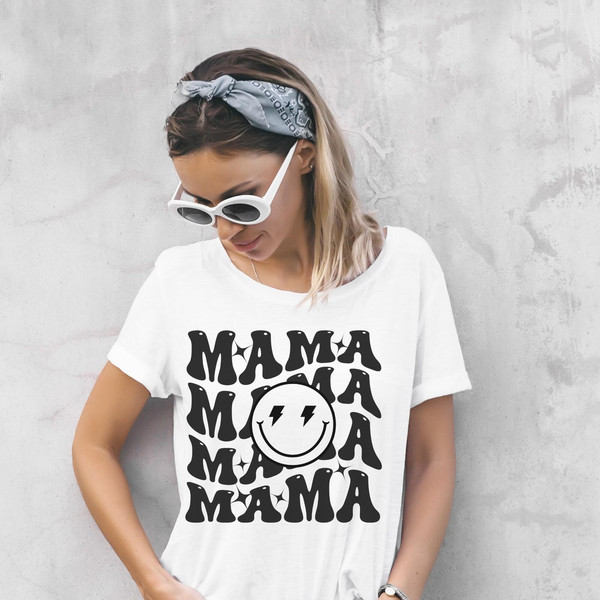 Retro Mama Shirt Png Svg, Aesthetic Mama Shirt Png Svg, Boho Smiley Face Mama, Mother's Day Png, Mama Png, Mom Svg, Mama Svg,Gift For Mom - 9.jpg