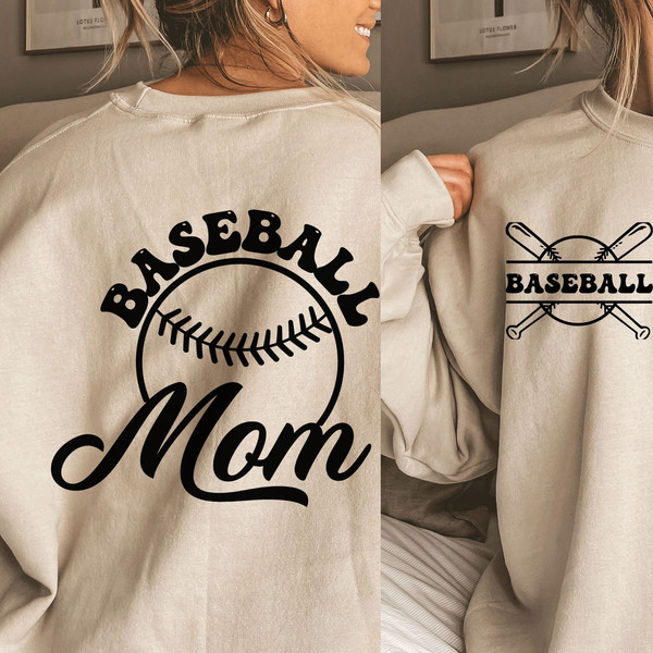 Baseball Mom Svg, Baseball Mama Shirt Svg, Baseball Svg Files for Cricut, Baseball Mom Life Cut File, Baseball Vector Clipart, Sublimation - 1.jpg