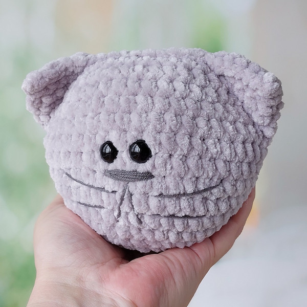 crochet plush cat-7