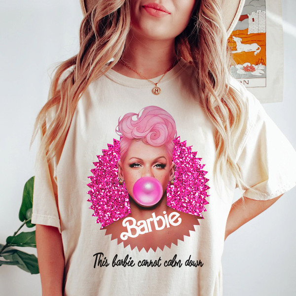 P!nk Pink Barbie Shirt  This Barbie Cannot Calm Down Shirt  Pink Tour Shirt - 2.jpg