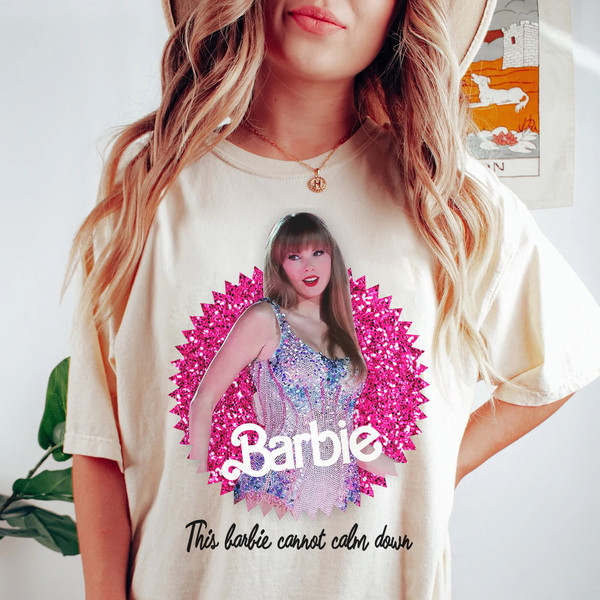 Taylor Barbie 2023 Shirt  Pink Barbie Shirt  Gildan Shirt - 2.jpg