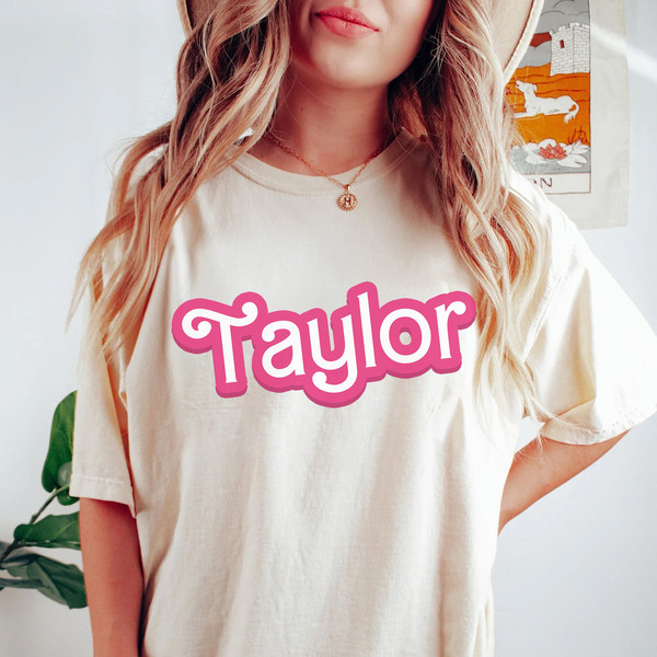 Taylor Barbie Shirt  Barbie Merch Taylor Swiftie Shirt  The Eras Tour Taylor Shirt - 3.jpg