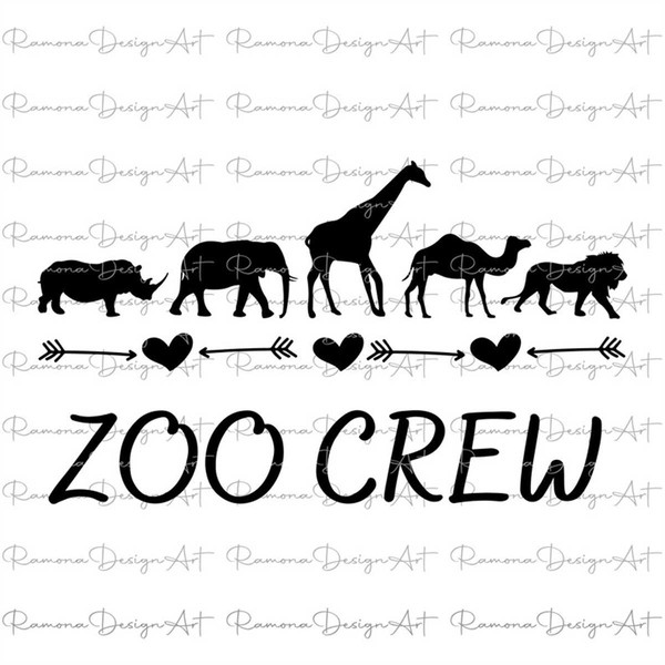 Funny Preschool Zoo Crew Svg, Preschool Teacher Svg
