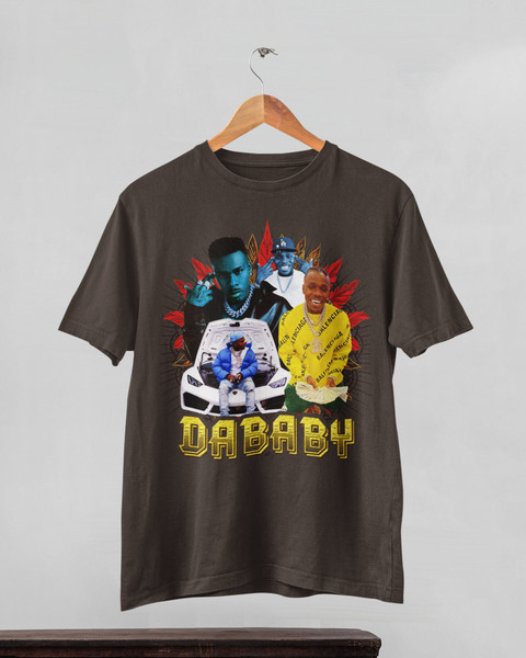 Da Baby graphic bootleg shirt, da baby shirt, bootleg shirt, da baby, vintage style shirt - 3.jpg