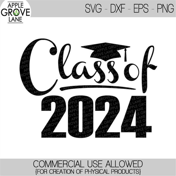 Class of 2024 Svg Graduation SVG 2024 Svg 2024 Gradua Inspire