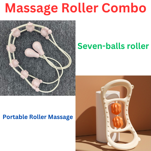 Vigor Portable Roller Massage Back Arm Stretching Yoga Fitness