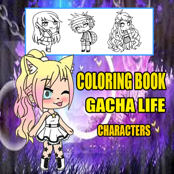 Coloring page Gacha life Gacha Life 2