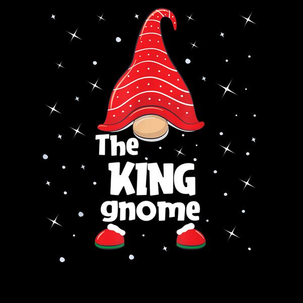 King Gnome Family Matching Christmas Funny Gift Pajama T-Shirt.jpg