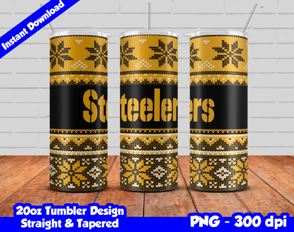 Steelers Epoxy Tumbler 