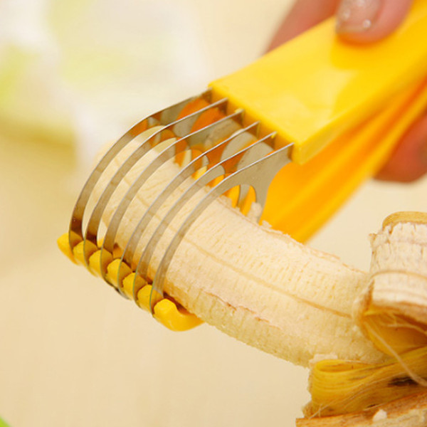 Banana Slicer Fruit Vegetable Sausage Slicer - Inspire Uplift