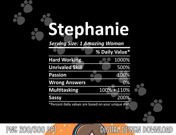 STEPHANIE Nutrition Personalized Name Funny Christmas Gift png, sublimation copy.jpg
