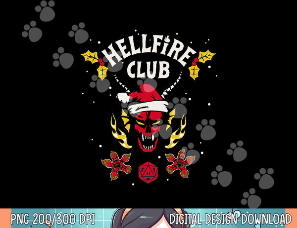 Stranger Things Christmas Hellfire Club Holiday Sweater png, sublimation.jpg