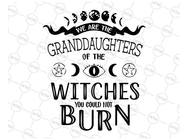 We are the Granddaughters of the Witches They Could Not Burn