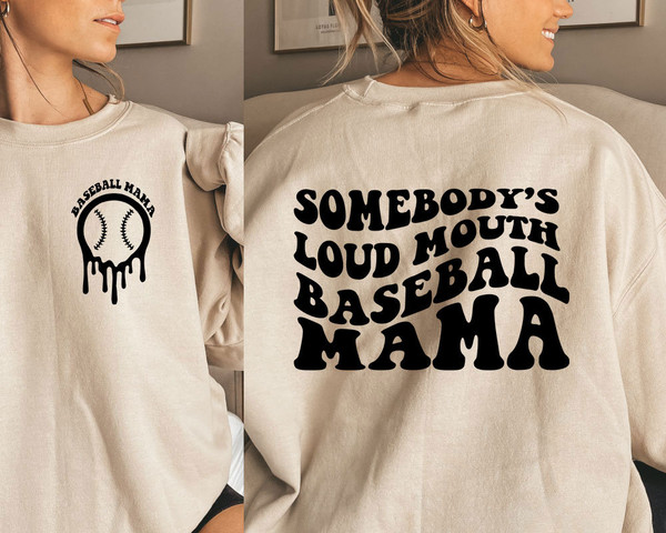 Somebody's Loud Mouth Baseball Mama Png Svg, Baseball Mom Svg Png, Baseball Funny Melting Baseball Sublimation Cut File - 2.jpg