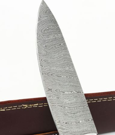 Damascus  Hunting Knife.JPG