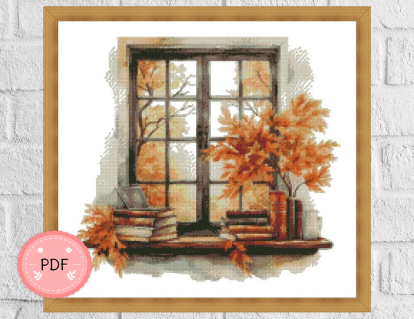 Autumn Window With Books5.jpg