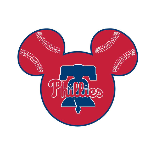 Philadelphia Phillies Mickey Mouse x Philadelphia Phillies