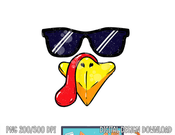 Turkey Face Thanksgiving Day Pilgrim Trot Costume png, sublimation copy.jpg