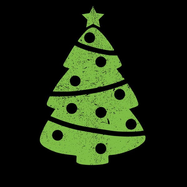 Distressed Green Christmas Tree Shirt.jpg