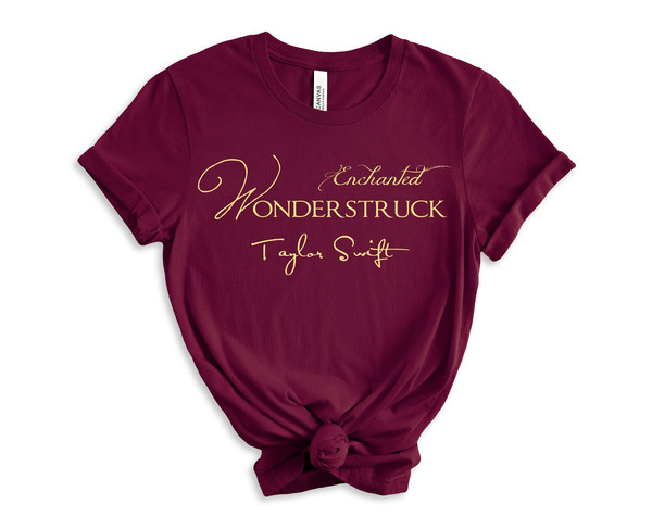 Wonderstruck Enchanted Taylor Swift Tshirt The Eras Tour Merch Speak Now Shirt Taylor Swift Enchanted Wonderstruck Perfume Swiftie Outfit - 4.jpg