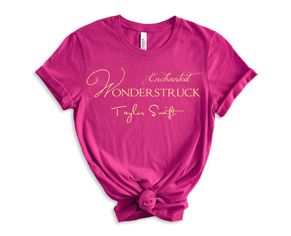 Wonderstruck Enchanted Taylor Swift Tshirt The Eras Tour Merch Speak Now Shirt Taylor Swift Enchanted Wonderstruck Perfume Swiftie Outfit - 5.jpg