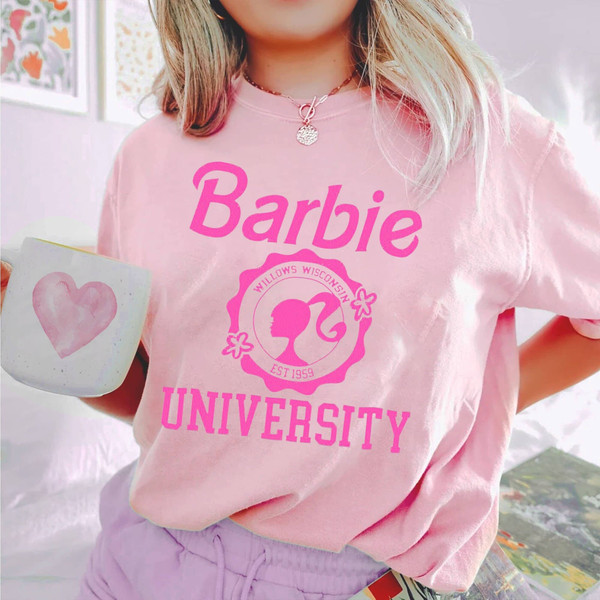 Doll University Crewneck Sweatshirt, Doll University Unisex Shirt, Party Girls Shirt, Doll Baby Girl, Birthday Crew Shirt, Girls Shirt1001 - 1.jpg