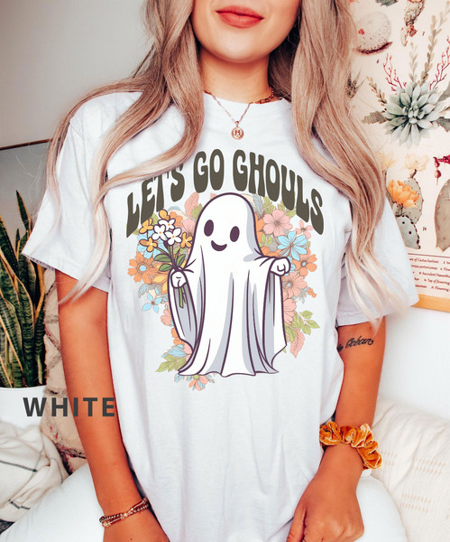 Comfort Colors, Lets go ghouls Shirt, Vintage Halloween Shirt, Retro Fall Shirt, Fall Shirt, Vintage Ghost Shirt, iprintasty halloween - 8.jpg