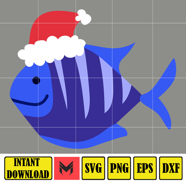 Christmas Shark Svg, Baby Shark Svg, Dodo Shark Svg, Daddy Shark Svg, Christmas Svg, Instant Download (9).jpg