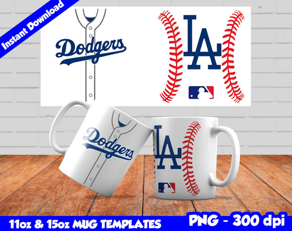 LA Dodgers Mug | Baseball Inspired Coffee Mug