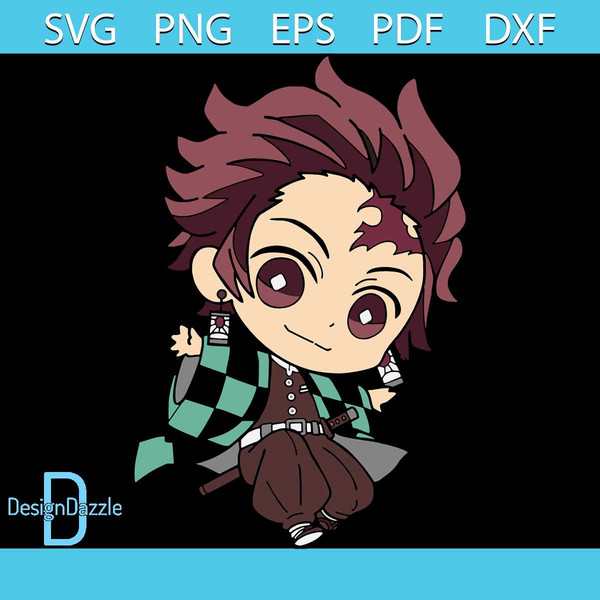 Kamado Tanjirou Demon Slayer Kimetsu No Yaiba PNG, Anime PNG - Inspire  Uplift