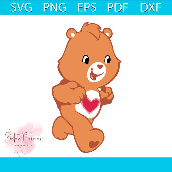 Care Bears Svg, Png, Pdf, Eps, Instant Download , print