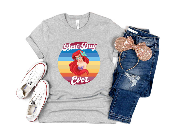Disney Princess Ariel Shirt, Ariel Best Day Ever Shirts, Disney Ariel Shirt, Little Mermaid Shirt, Girls Disneyland Shirt, Magic Kingdom Tee - 2.jpg