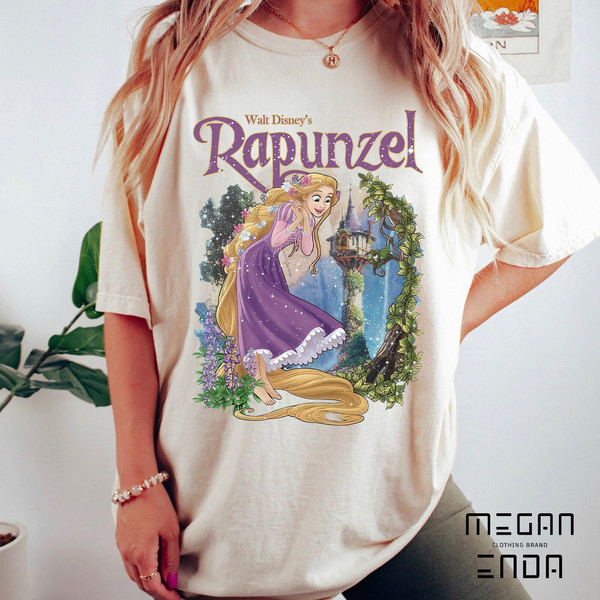 Rapunzel Shirt, Disney Rapunzel Shirt, Disney Tangled Shirt, Disney Kids Shirt, Princess Birthday Shirt, Disneyland Trip 2023 Shirt - 1.jpg