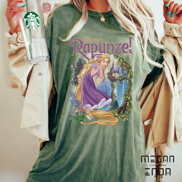 Rapunzel Shirt, Disney Rapunzel Shirt, Disney Tangled Shirt, Disney Kids Shirt, Princess Birthday Shirt, Disneyland Trip 2023 Shirt - 5.jpg