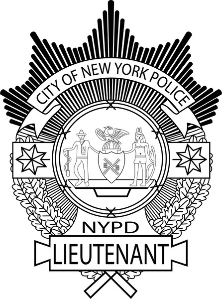 CITY OF NEW YORK POLICE LIEUTENANT BADGE VECTOR SVG EPS DXF PNG JPG FILE.jpg