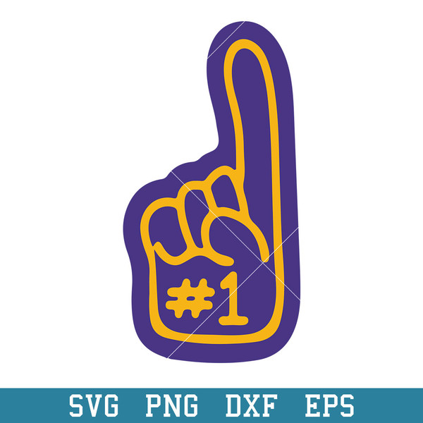 Foam Finger Minnesota Vikings Svg, Minnesota Vikings Svg, NFL Svg, Png Dxf Eps Digital File.jpeg