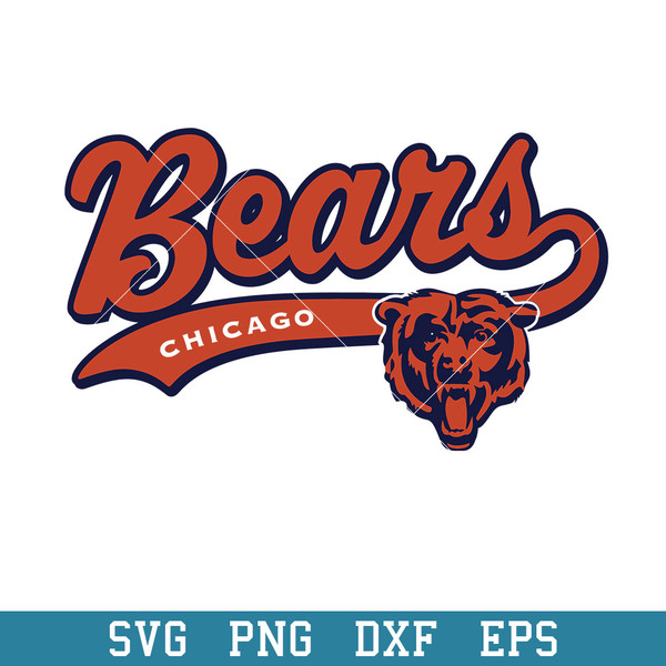 Logo Chicago Bears Svg, Chicago Bears Svg, NFL Svg, Png Dxf Eps Digital File.jpeg
